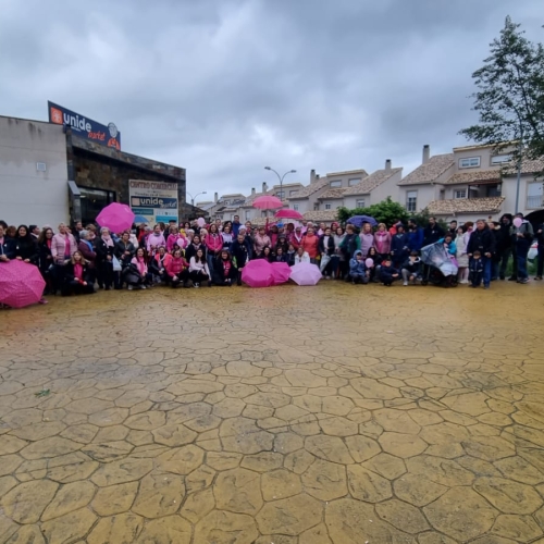 Marcha contra el cáncer de mama, en Pedrezuela Marcha contra el cáncer de mama, en Pedrezuela